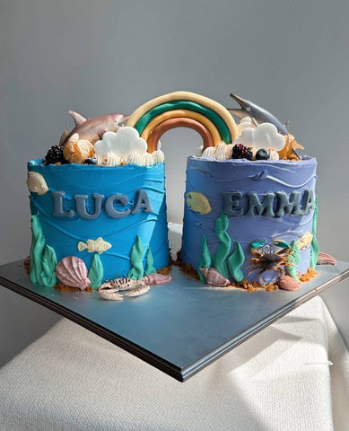 Connecting Cake - Under the sea