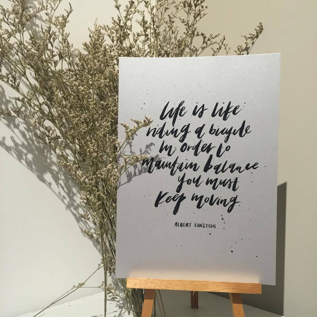 Poster - Life is
