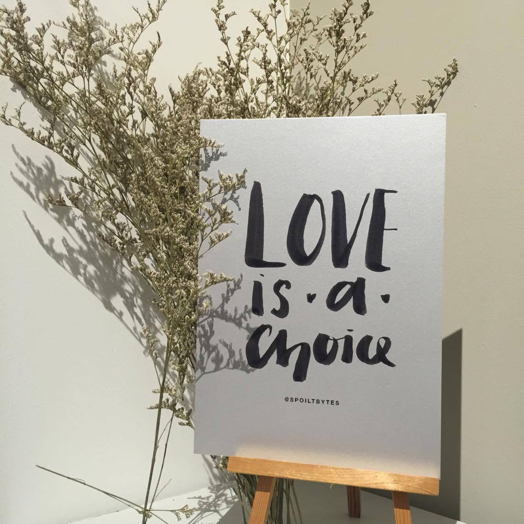 Poster - Love is