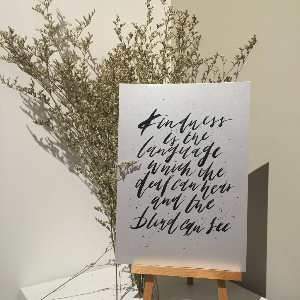 Poster - Kindness is