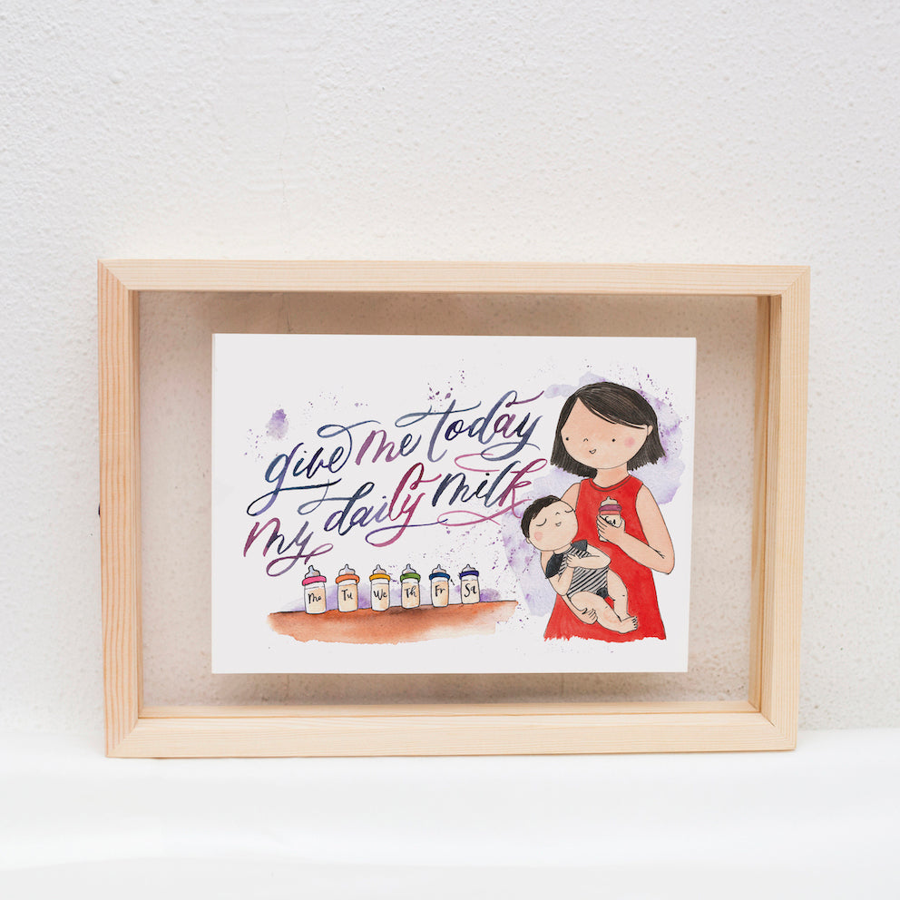 A5 Print: Give me milk