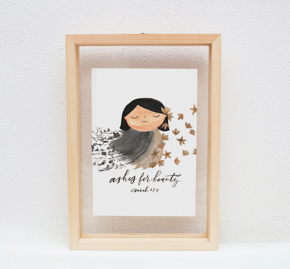 A5 Print: Ashes For Beauty