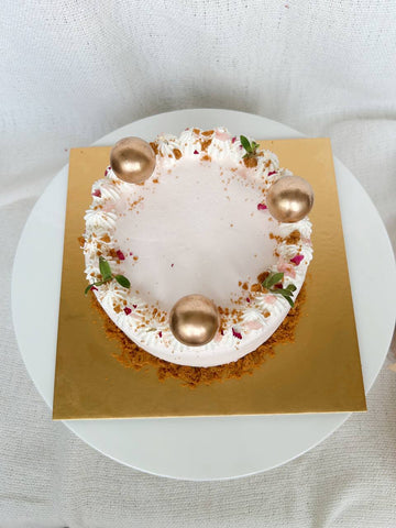 春 - Salted Sakura Lychee Cake