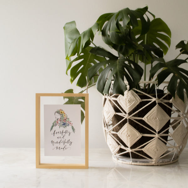 A5 Poster: Fearfully and Wonderfully Made