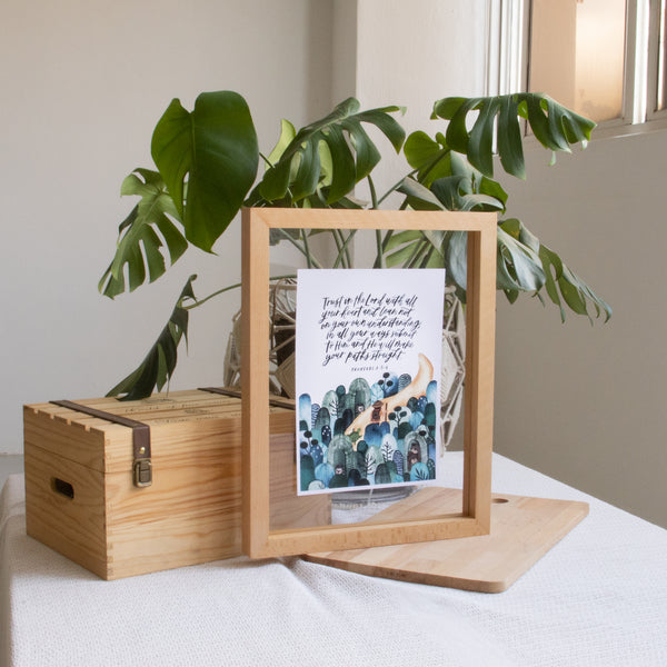 A4 Poster: Trust in the Lord
