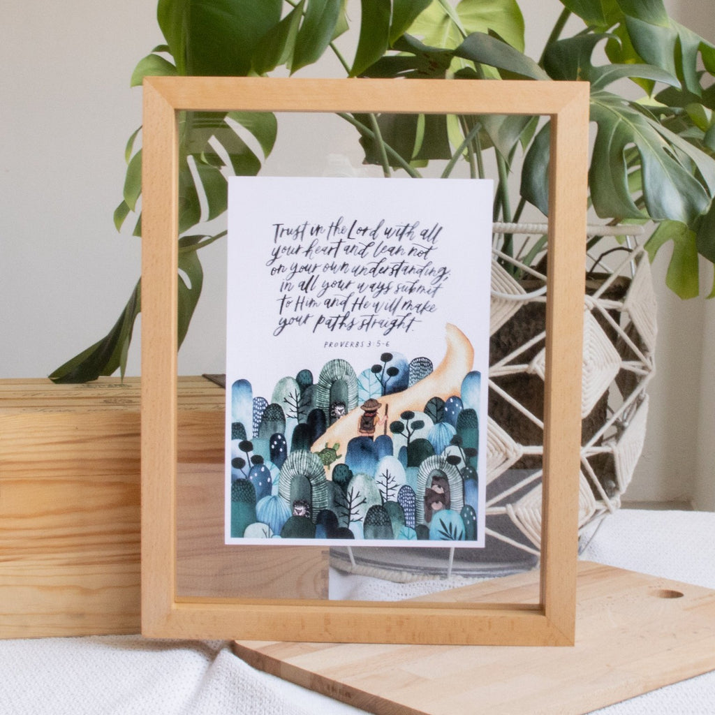 A4 Poster: Trust in the Lord