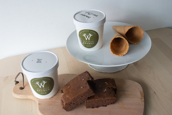 4 Brownies + Ice Cream Bundle