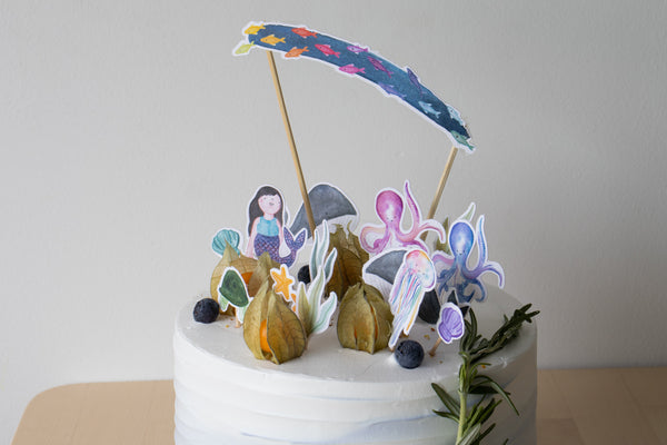 Ariel Cake