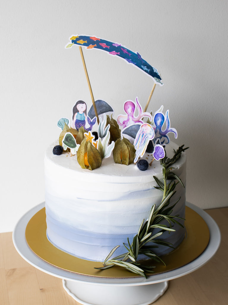 Ariel Cake