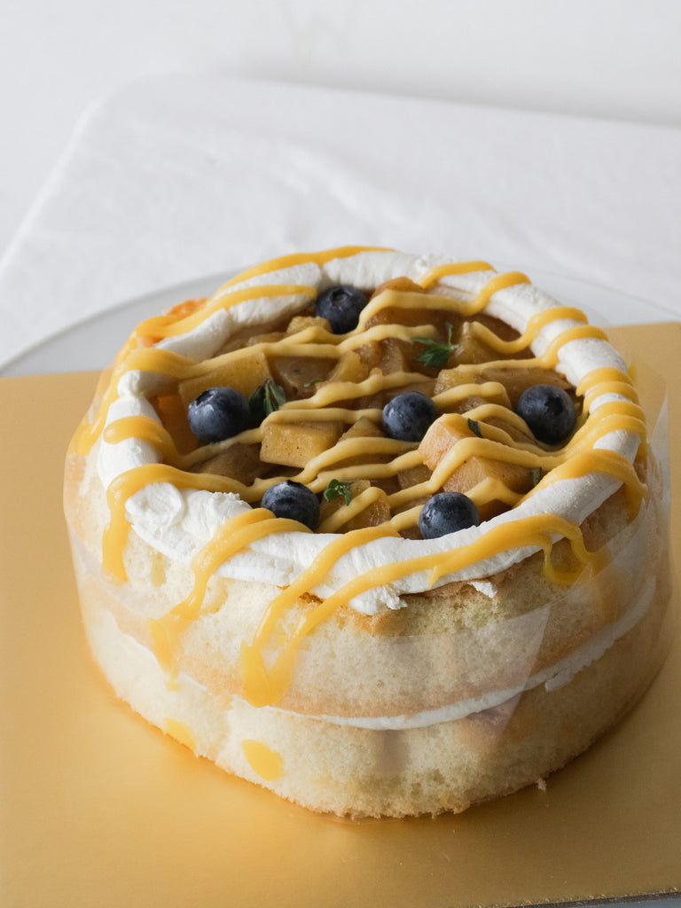 Pineapple Passionfruit Drizzle Cake