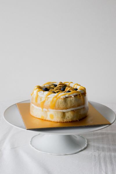 Pineapple Passionfruit Drizzle Cake