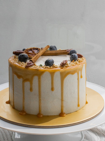 WOBXKRISTEN: Salted Caramel Pecan Cake + Frame
