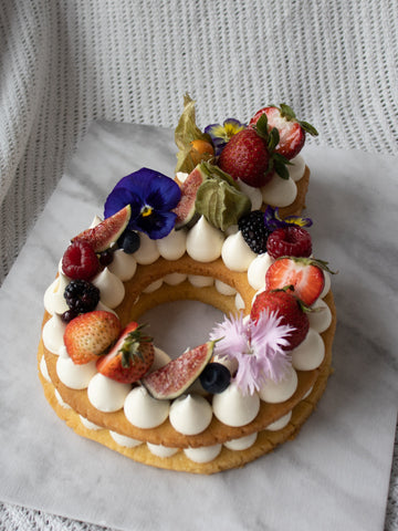 Engagement Ring Buttercream Tart