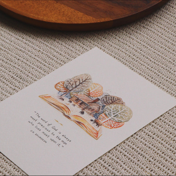A5 Prints: Live Upon Word (C.H Spurgeon)