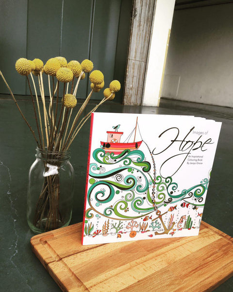 Images of Hope - adult colouring book