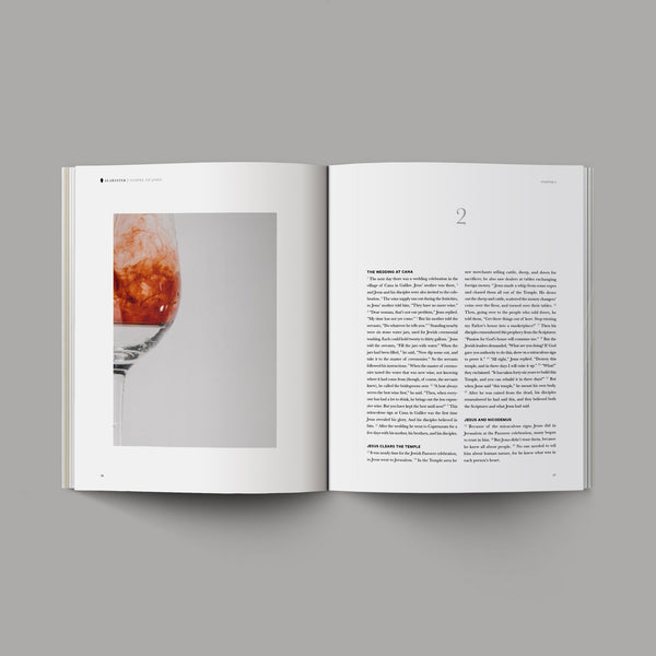 Alabaster: The Gospels Hardcover (NLT)