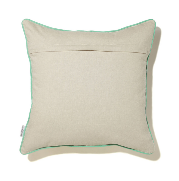 Stitches & Tweed Cushion: Expect Good Things To Happen