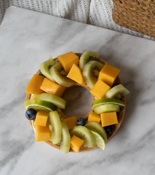 Tropical Key Lime Mango Tart