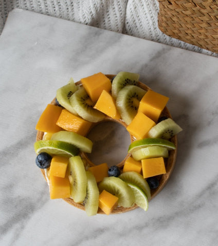 Tropical Key Lime Mango Tart