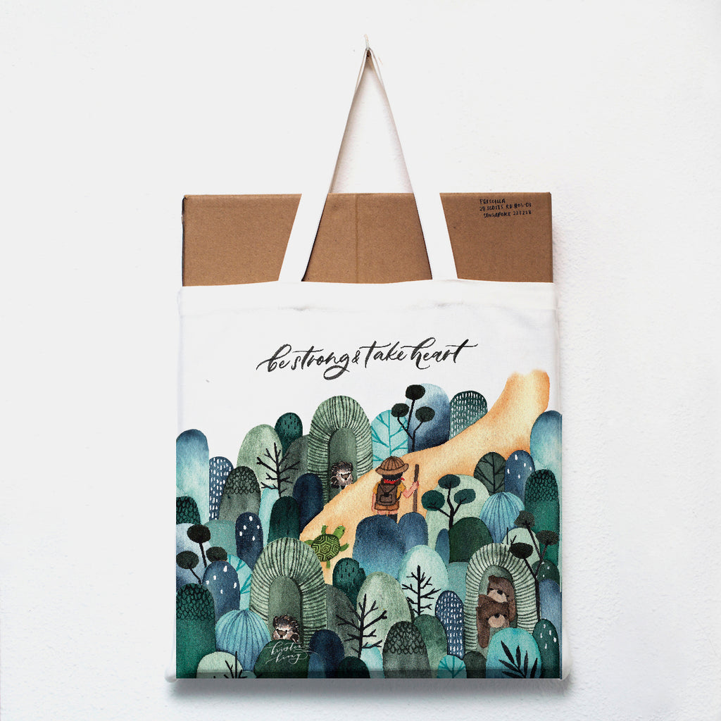 Be Strong Tote Bag