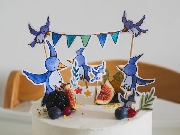 6" Customised Kid Friendly Cake - Ombre