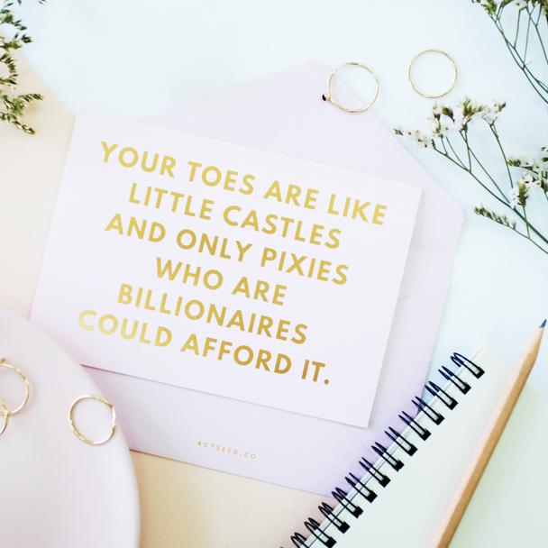 Actseed Quirky Compliments Card