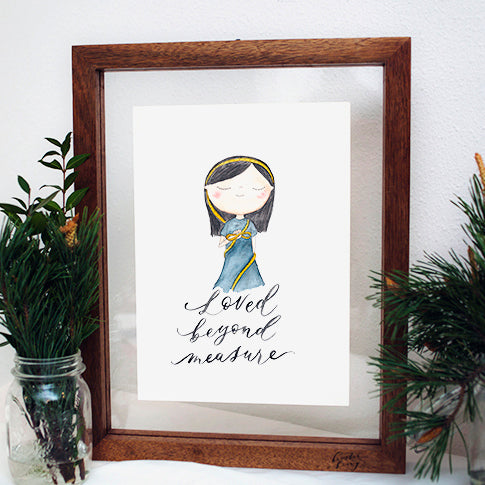 A4 Poster: Loved Beyond Measure