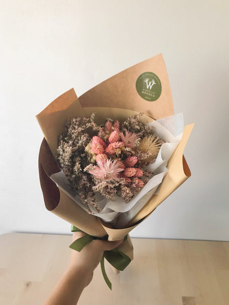 Deluxe Stay Home Cake Bundle (Fresh Flowers)