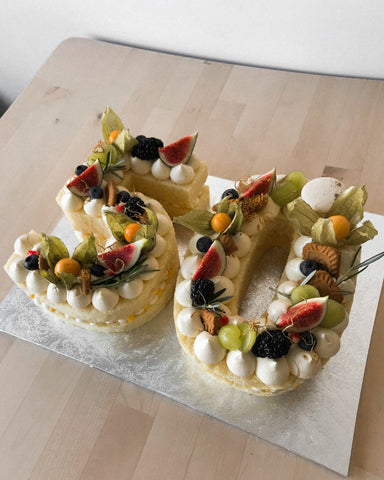 Alphabet/Number Cake