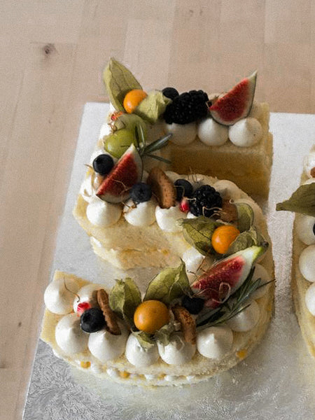 Alphabet/Number Cake