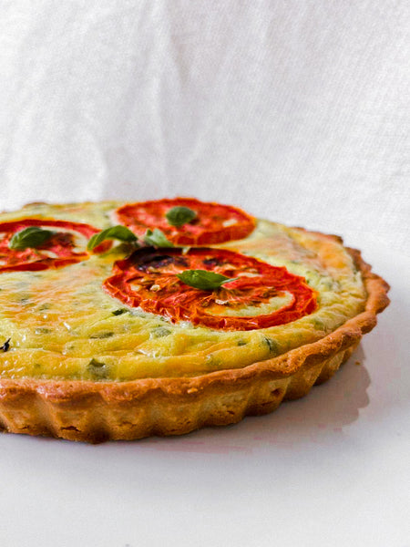 Savoury Italian Tomato Basil Tart