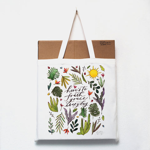 Fresh Grace tote bag