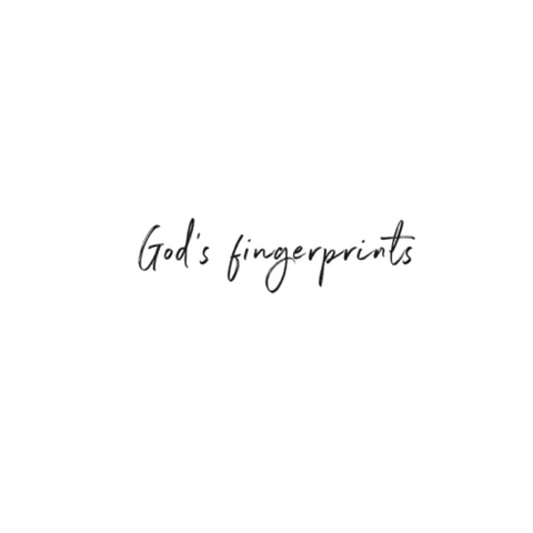God's Finger Prints