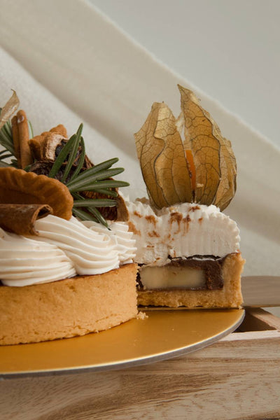 Chocolate Banana Tart