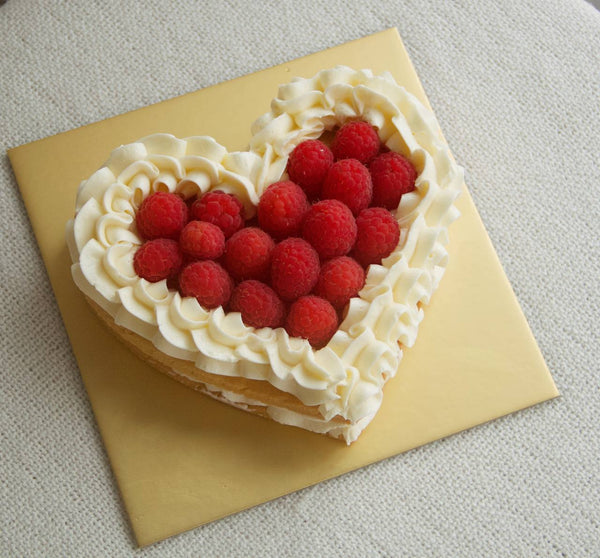Raspberry Heart Tart