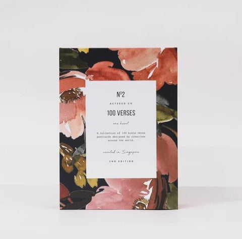 100 verses From The Heart (Second edition) Floral