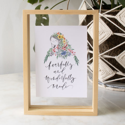 A5 Poster: Fearfully and Wonderfully Made