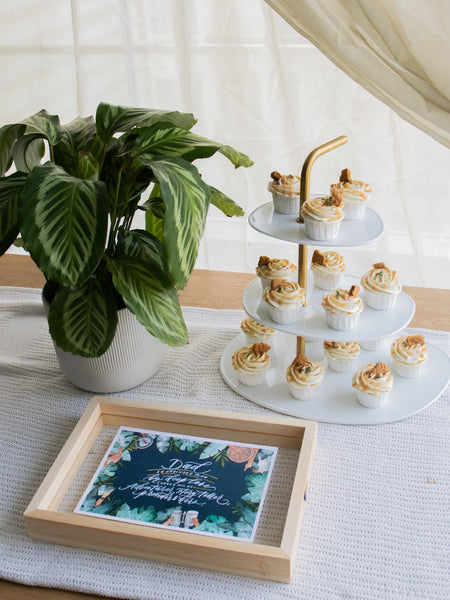 WOBXKRISTEN:16 Standard Cupcakes +Frame