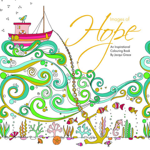 Images of Hope - adult colouring book
