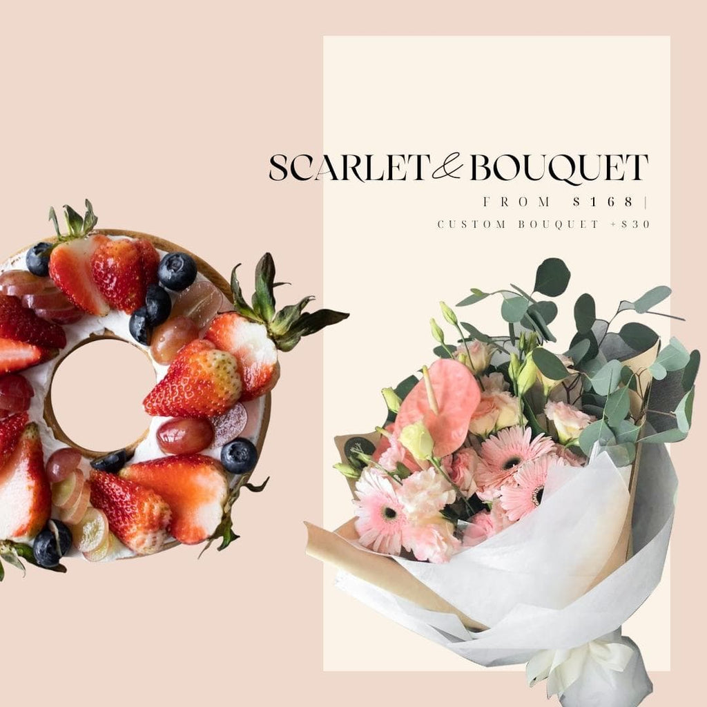 Bundle: Scarlet Tart + Standard Bouquet
