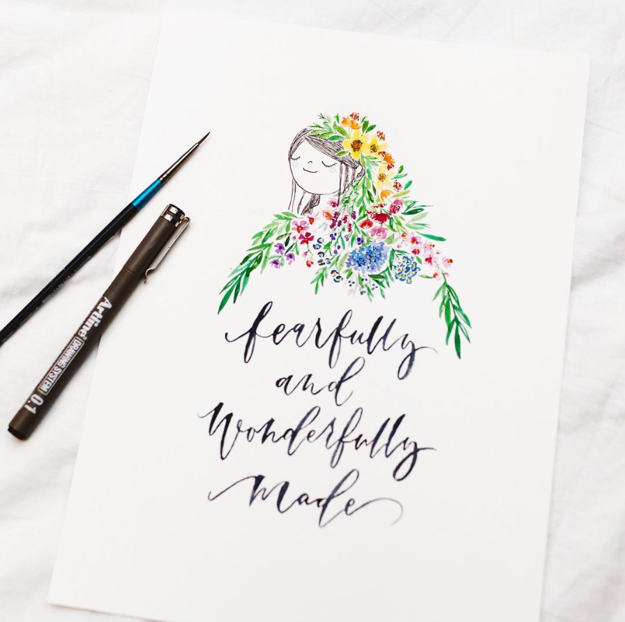 A4 Poster: Fearfully & Wonderfully Made