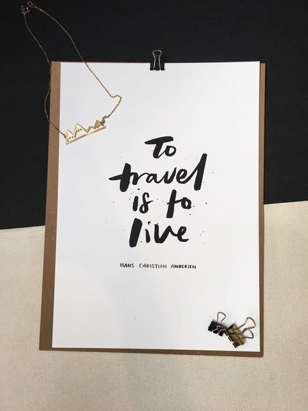 Poster - to travel