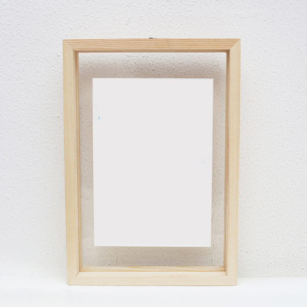 A5 Floating Frame Without Artwork (Pine Solid Wood)